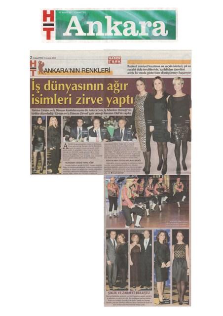 TÜRKONFED- ANGİAD 16. Girişim ve İş Dünyası Zirvesi Basın yansımaları