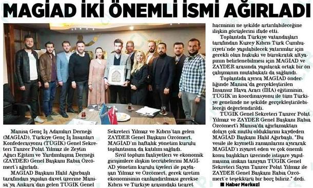 MAGIAD iki önemli ismi ağırladı