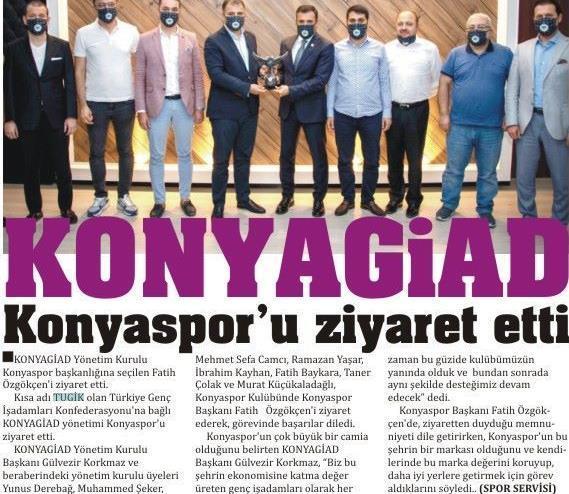 Konyaspor'a tam destek