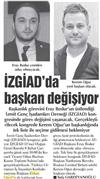 İZMİTGİAD Başkanı Oğuz oldu.