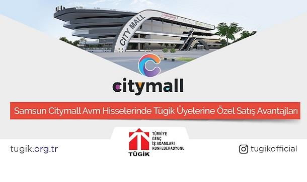 Samsun Citymall Avm Hisselerinde TÜGİK Üyelerine Özel Satış Avantajı