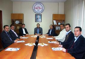 SGK İl müdürü Sn Ömer Çalışkan ve İl müdür yardımcısı Sn Murat Mustafa Yavuz Balıkesir GİAD derneğini ziyaret ettiler.