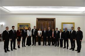 Sayın Cumhurbaşkanımız Abdullah Gül'ü makamında ziyaret-11 Nisan 2014.