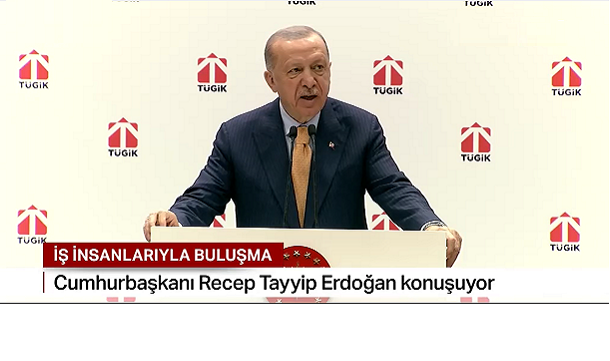 Cumhurbaşkanı Tayyip Erdoğan, TÜGİK Genel Kuruluna katıldı..