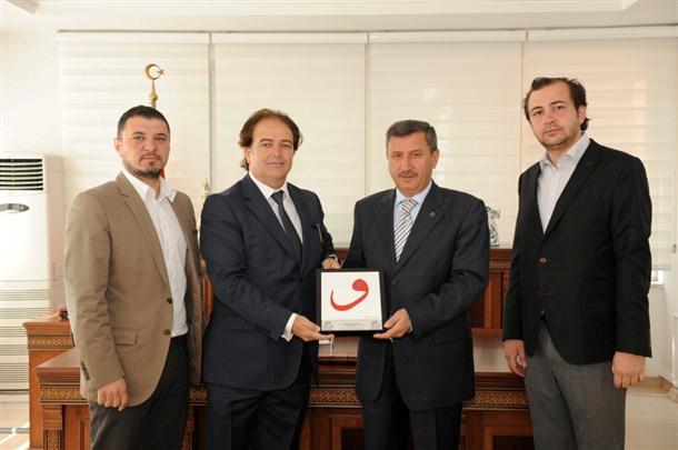 EGAFED Kütahya’nın yeni Valisi Şerif Yılmaz’ı makamında ziyaret etti