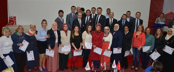 Fatsa GİAD, KOSGEB ve Ordu İl Müdürlüğü işbirliği ile gerçekleştirilen 7. Girişimcilik kursu kursiyerleri, sertifikalarını törenle aldı