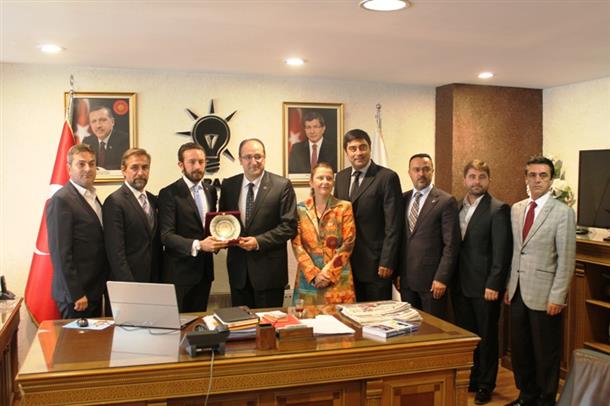 ESGİAD Yönetim Kurulu,AK Parti İl Başkanı Mustafa Dündar Ünlü’yle de biraraya geldi.