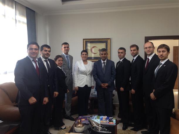 Hatay GİAD, Mustafa Kemal Üniversitesi Rektör’ünü ziyaret