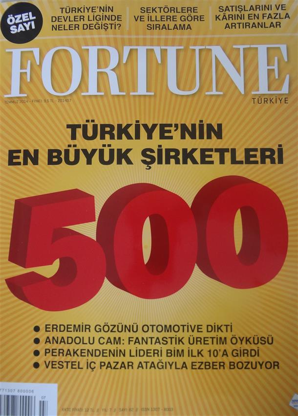 Türkiye’nin En Büyük 500 Şirketi sıralamasında Denizli’nin köklü firması Sadık Grubu da yer almıştır