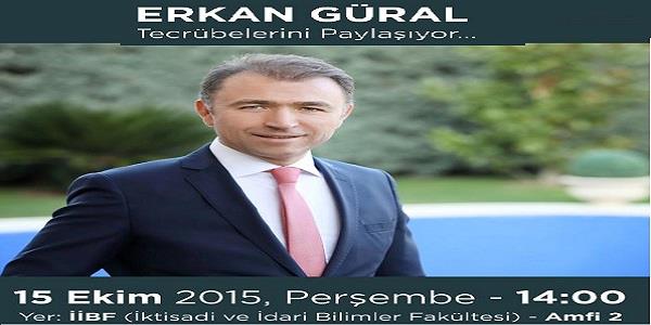 TÜGİK Başkanı Erkan Güral tecrübelerini paylaşıyor