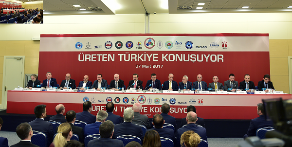 'Üreten Türkiye Konuşuyor' Toplantılarının Lansmanı