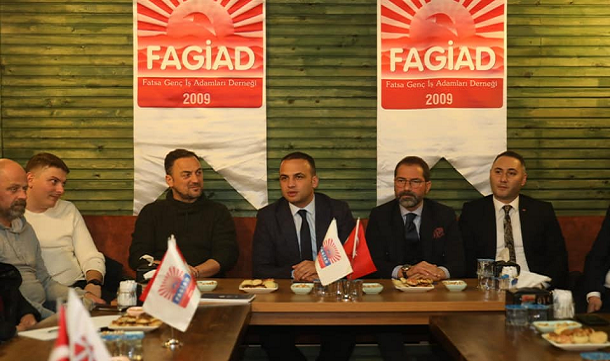 Fatsa GİAD İbrahim Etem Kibar 'ı ağırladı