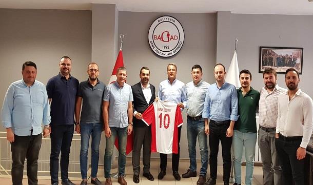 Balıkesirspor Yönetimin'den BAGİAD'a Ziyaret