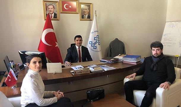 MAGİAD'dan , Manisa İl Kültür ve Turizm Müdürü İbrahim Sudak'a ziyaret