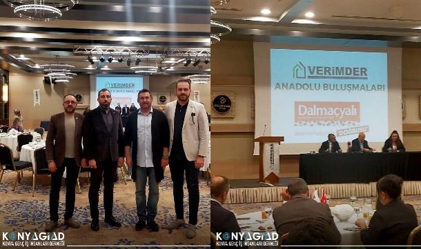 Konya GİAD'dan Yapılarda Enerji Verimliliği Derneği Anadolu Buluşmaları'na katılım.