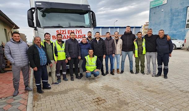 Sakarya GİAD'dan depremzede ailelere ramazan erzak yardımı