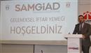 Samgiad'dan geleneksel iftar yemeği.