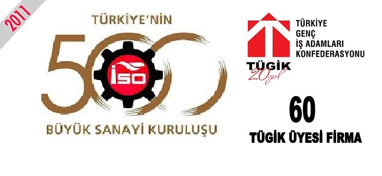 Türkiye'nin 500 Büyük Sanayi Kuruluşu listesinde 60 TÜGİK üyesi firma yer aldı