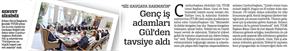 Cumhurbaşkanı Abdullah Gül,Türkiye'nin en büyük beşeri serveti sizsiniz.