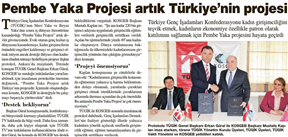 Pembe Yaka Projesi artık Türkiye'nin projesi.