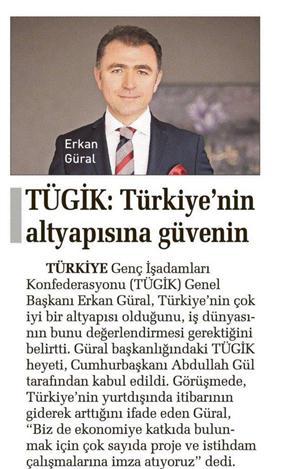 TUGIK: Türkiye'nin altyapısına güvenin.