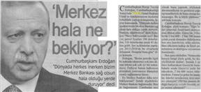 Doğan'dan faiz uyarısı.