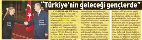 EGİAD Başkanı Seda Kaya da Cumhurbaşkanı Erdoğanı ziyaret etti.