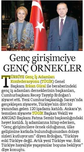 Türkiye'nin geleceği sizlersiniz.