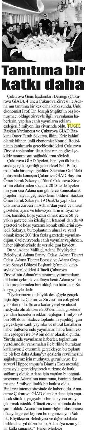 Tanıtıma bir katkı daha.