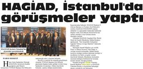 HAGİAD üyeleri, İstanbul'da ziyaretler gerçekleştirdi.