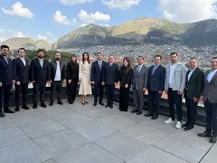 TÜGİK Heyeti Hatay’da İş Dünyası Temsilcileriyle Bir Araya Geldi