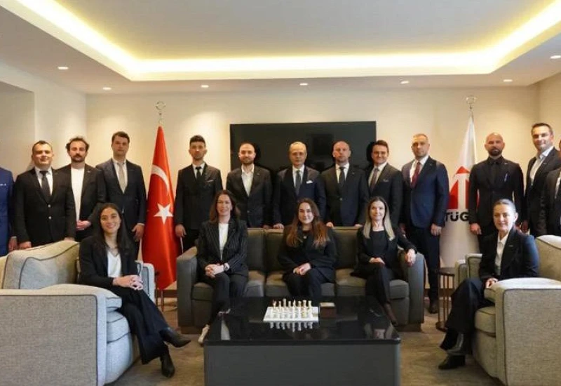 Kuşadası Genç İş İnsanları Derneği Heyetinden TÜGİK’e Anlamlı Ziyaret