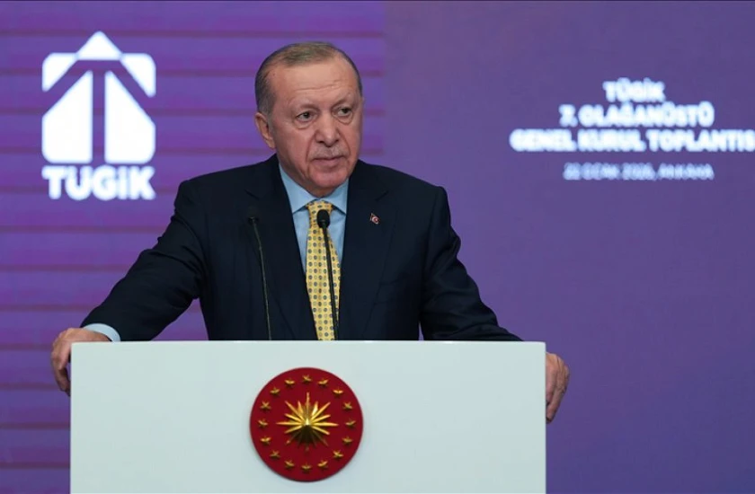 Cumhurbaşkanı Recep Tayyip Erdoğan TÜGİK 7. Olağanüstü Genel Kurulunda konuştu