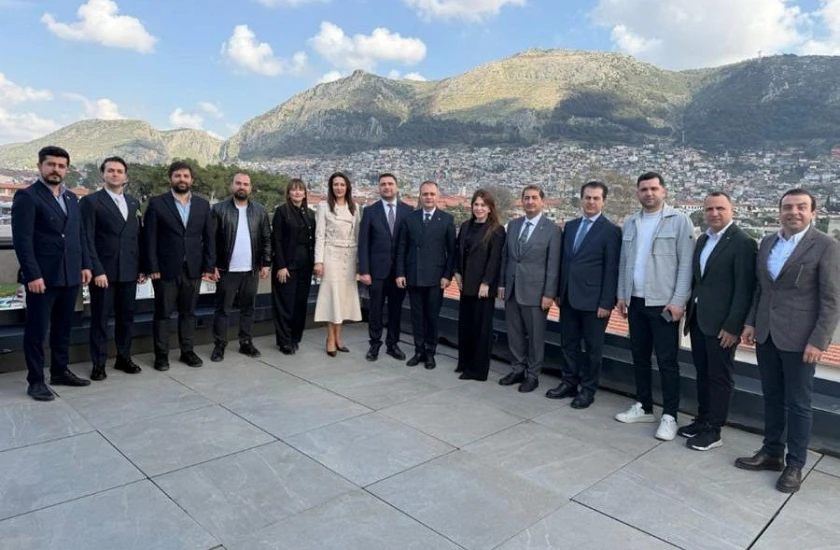 TÜGİK Heyeti Hatay’da İş Dünyası Temsilcileriyle Bir Araya Geldi